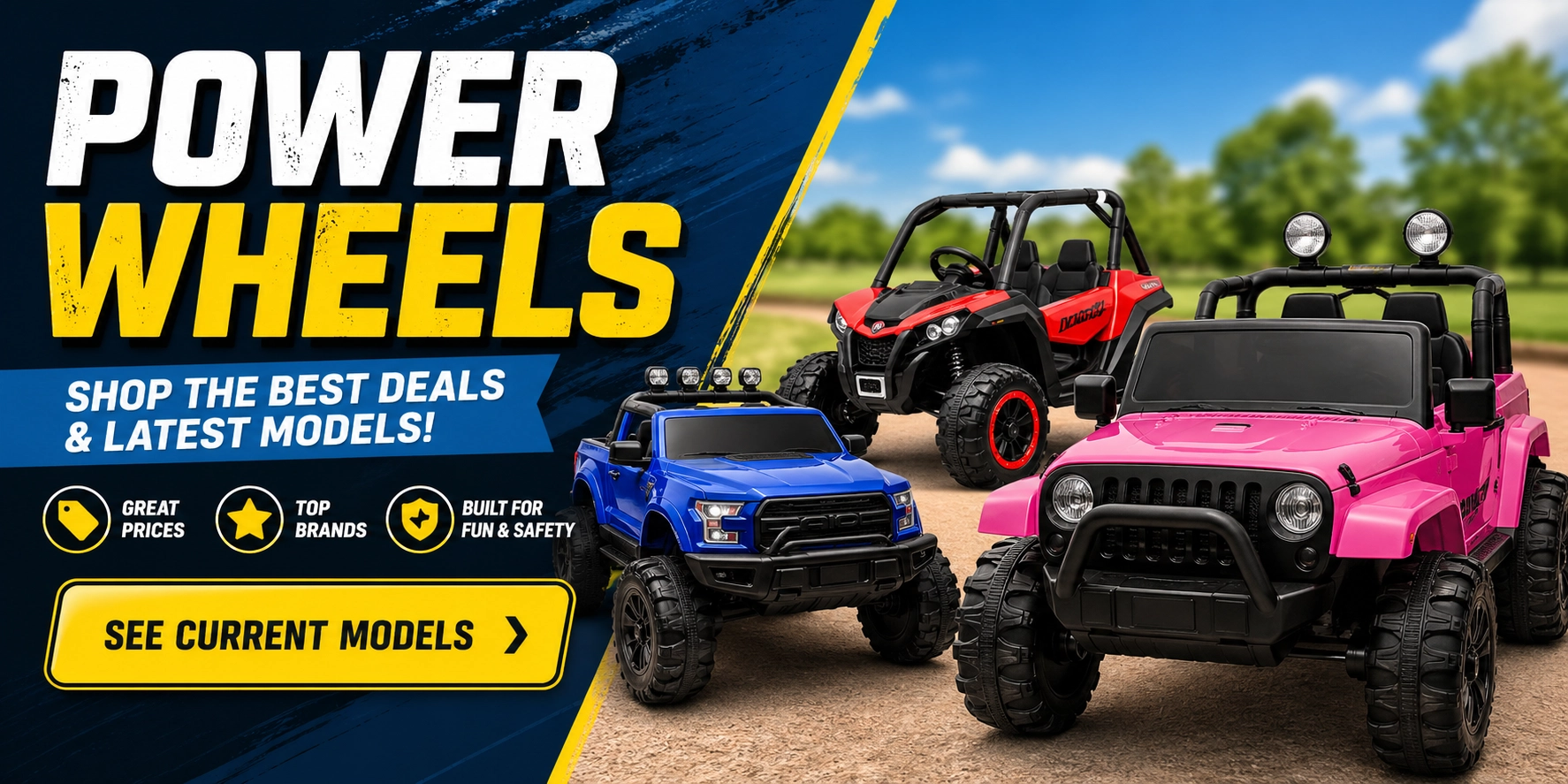 See the Newest Power Wheels Models & Best Deals on Amazon